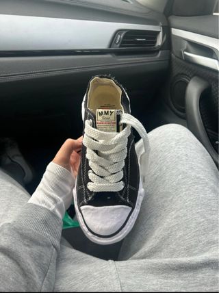 Maison Mihara Yasuhiro Zapatillas Negras Blancas