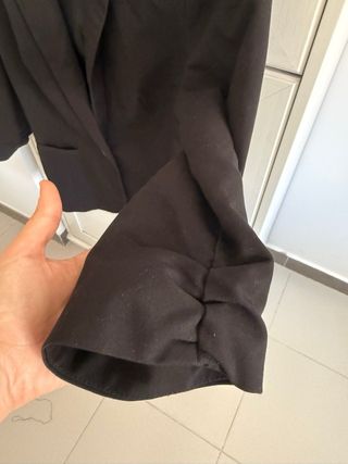 Americana negra manga 3/4