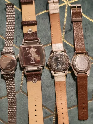 Lotto 4 orologi vintage