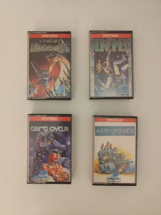 Lote 4 Juegos Spectrum Dinamic
