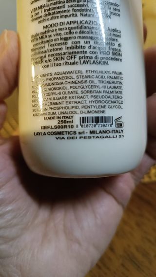 LaylaSkin Latte Detergente Vita Mea 250ml