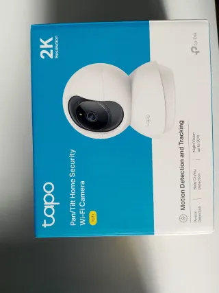 Cámara Seguridad Tapo Pan/Tilt Wi-Fi 2K