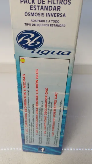 Pack 4 Filtros Ósmosis Inversa