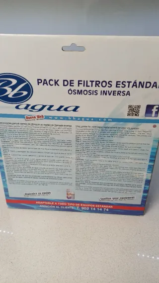 Pack 4 Filtros Ósmosis Inversa