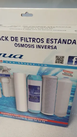 Pack 4 Filtros Ósmosis Inversa