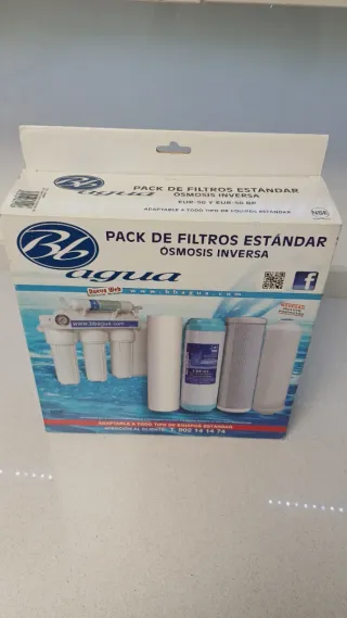 Pack 4 Filtros Ósmosis Inversa