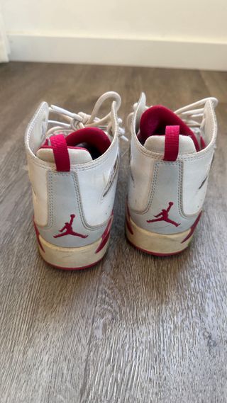 Jordan Flight Club 91 Rosa e Branco