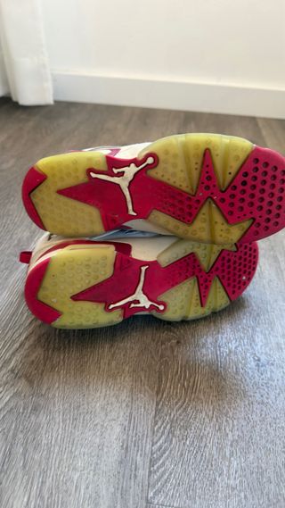 Jordan Flight Club 91 Rosa e Branco