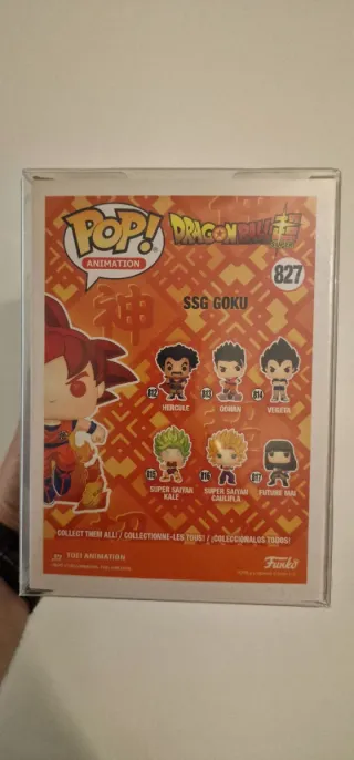 Funko Pop SSG Goku 827 Dragon Ball Super