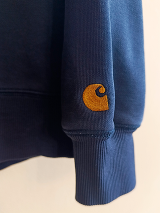 Sudadera Carhartt WIP Chase Navy - Estilo Urbano