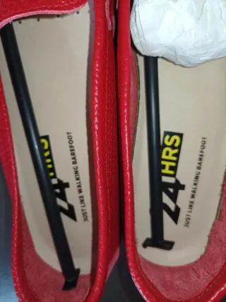 Zapatos 24 HRS Rojos