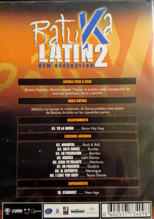 CD & DVD BatuKa LATIN 2 NEW GENERATION