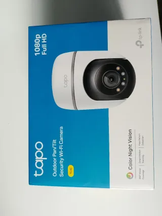 Cámara Seguridad TP-Link Tapo 1080p Wi-Fi
