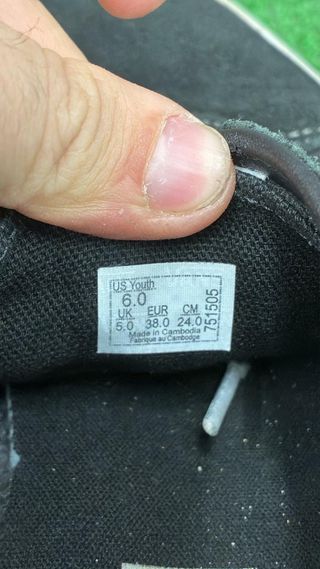 Vans Scarpe Uomo/Donna Nere Taglia 38