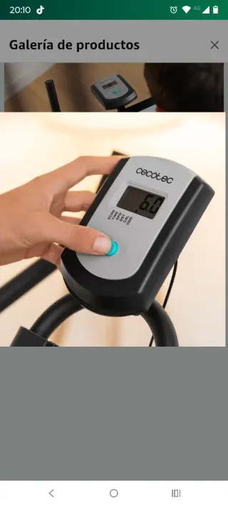 Bicicleta Estática Cecotec Drumfit