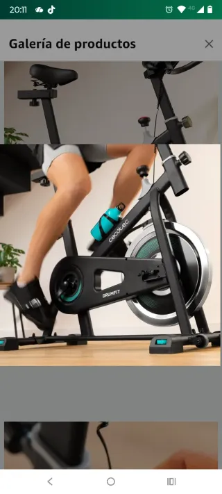 Bicicleta Estática Cecotec Drumfit