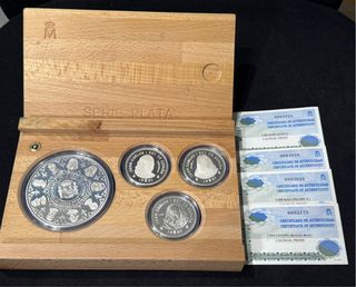 Estuche Plata Proof Borbones Juan Carlos I 1997