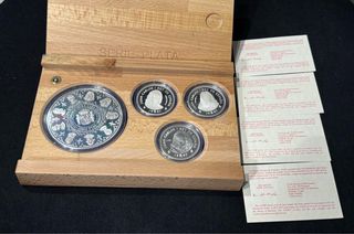 Estuche Plata Proof Borbones Juan Carlos I 1997