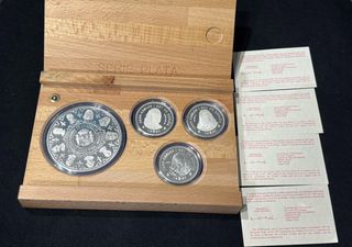 Estuche Plata Proof Borbones Juan Carlos I 1997