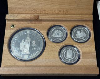 Estuche Plata Proof Borbones Juan Carlos I 1997