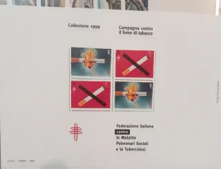 Campagna contro il fumo di tabacco 1999