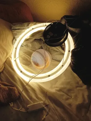 Lámpara Colgante Infantil LED Saturno 40W