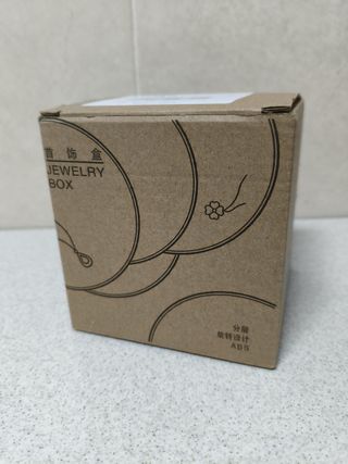 Joyero giratorio 3 niveles con espejo