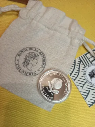 Moneda 10000 Pesos Colombia 2019