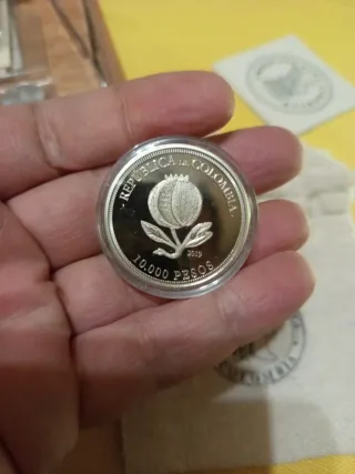 Moneda 10000 Pesos Colombia 2019