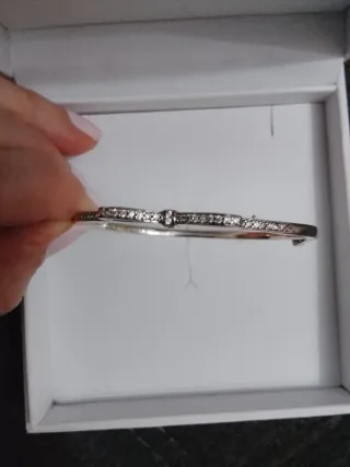 Pulsera Pandora Lazo Plata