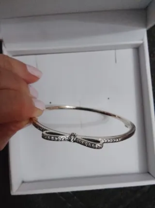 Pulsera Pandora Lazo Plata