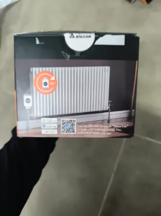 Cabezal Termostático WIFI SALCAR TRV801W