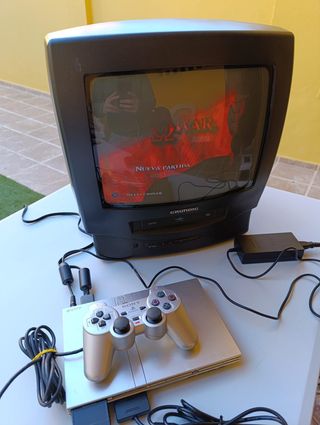 Consola PlayStation 2 Plateada