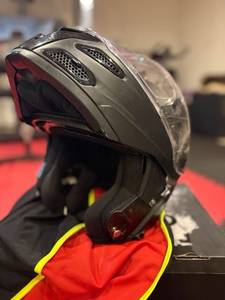 Pareja de Cascos Modulares LS2 Metro Evo