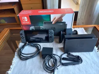 Nintendo Switch Negra V1 Completa