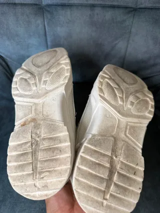 Scarpe donna bianche e nere n. 39