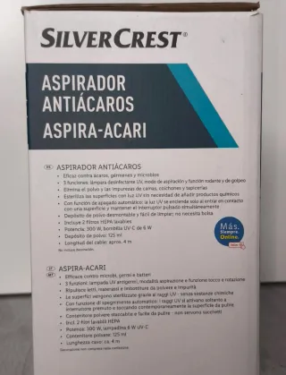 Aspirapolvere Antiacaro SilverCrest 300W
