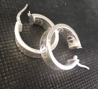 Aretes estilo Cartier Plata 925