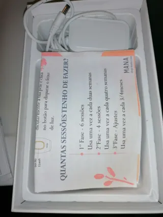 Depiladora a laser MANA preta