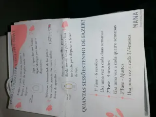 Depiladora a laser MANA preta