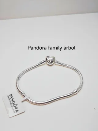 Pulsera Pandora Corazón Árbol S925 19cm