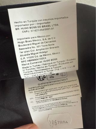 Pantalón Hugo Boss Hombre T 48