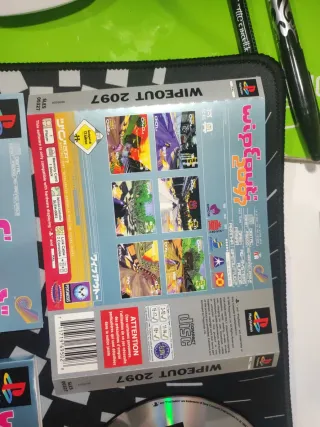 Wipeout 2097 PS1 Platinum CIB