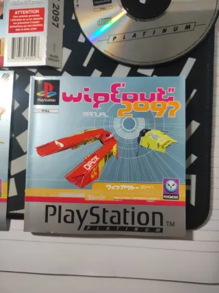 Wipeout 2097 PS1 Platinum CIB