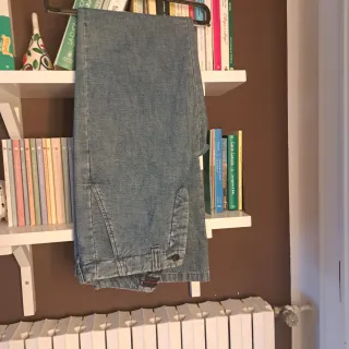 Pantaloni EX-J Denim Cotone Blu taglia 42