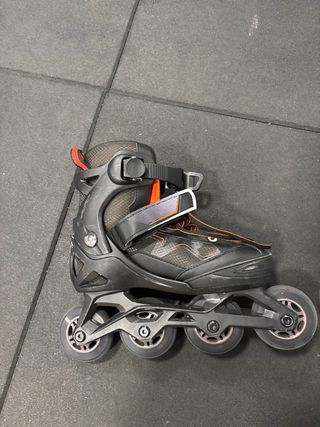 Patines en línea Oxelo Negro Naranja Talla 32-35
