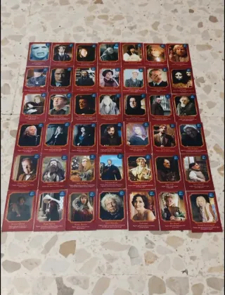 Cromos/estampas Harry Potter Carrefour