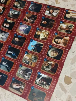 Cromos/estampas Harry Potter Carrefour