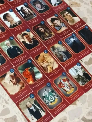 Cromos/estampas Harry Potter Carrefour