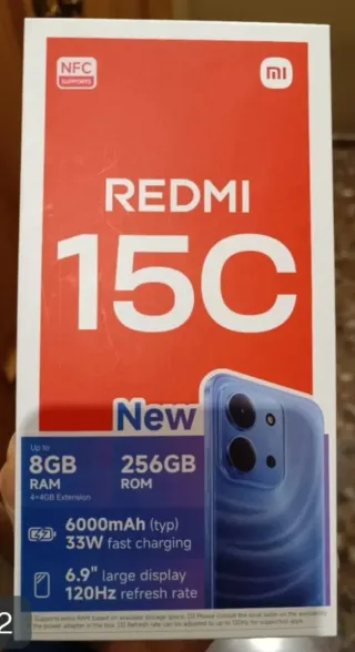 Xiaomi Redmi 15C 256GB Azul